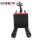 Seguridad personalizada para personas mayores 2000kg Stand-on Powered Pallet Electric Lift Truck