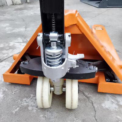 Elevador manual de mano de rueda de nailon PU de bomba hidráulica de alta calidad a bajo precio