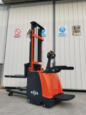 1600-3500mm Onen Stand-on Driving Jiangmen Guangdong Electric Hydrulic Pallet Stracker Stacker